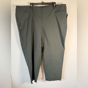 Zac & Rachel Women’s Pull-On Khaki Pants 24W | High Rise | Stretch Blend, NWT